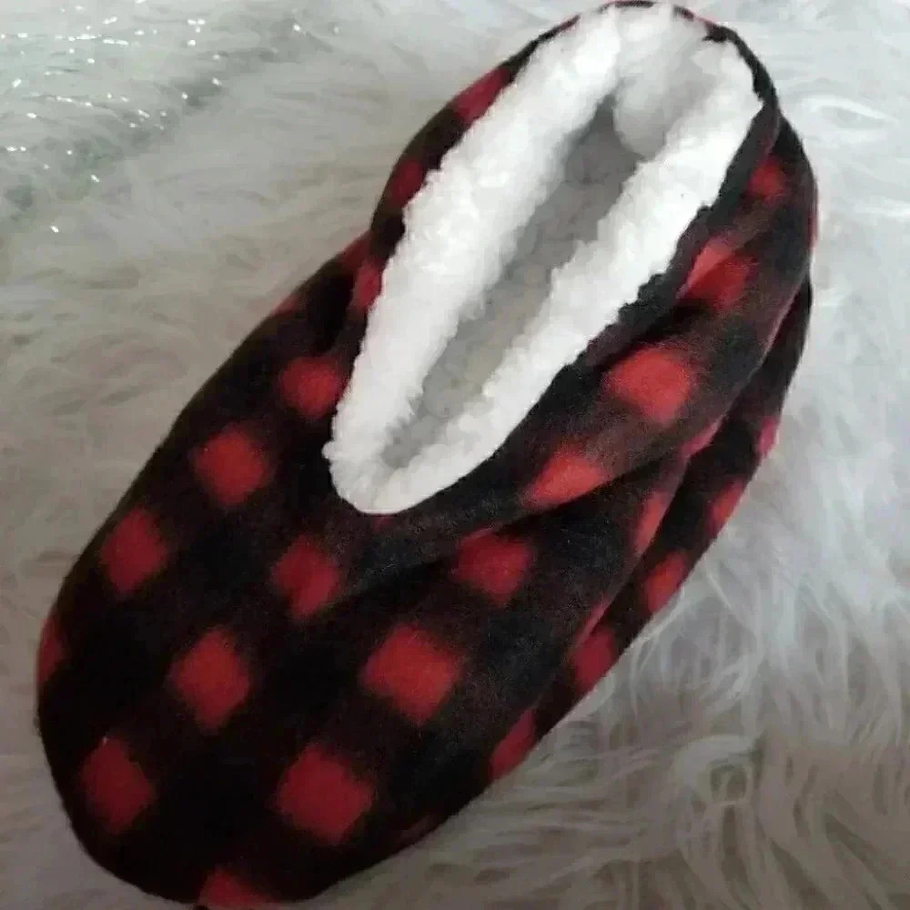Checkered Slippers
